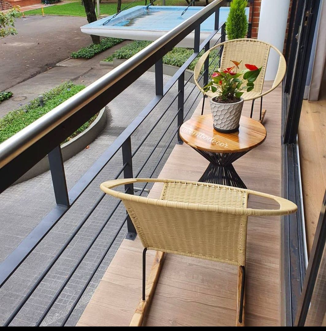 Mecedora Isabel tejido tradicional 