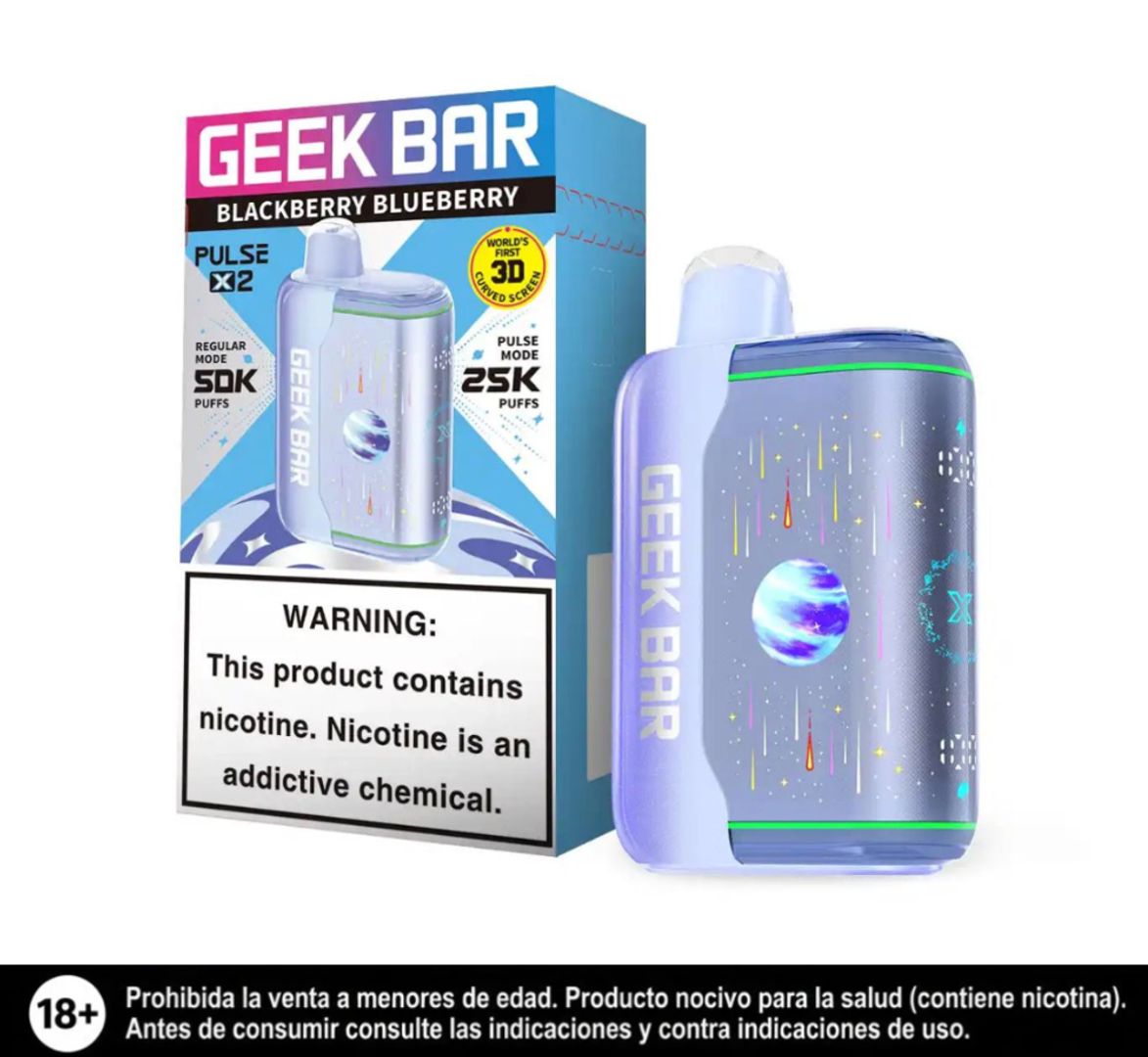 Geek Bar Pulse X2 Blackberry Blueberry 50.000 Puffs