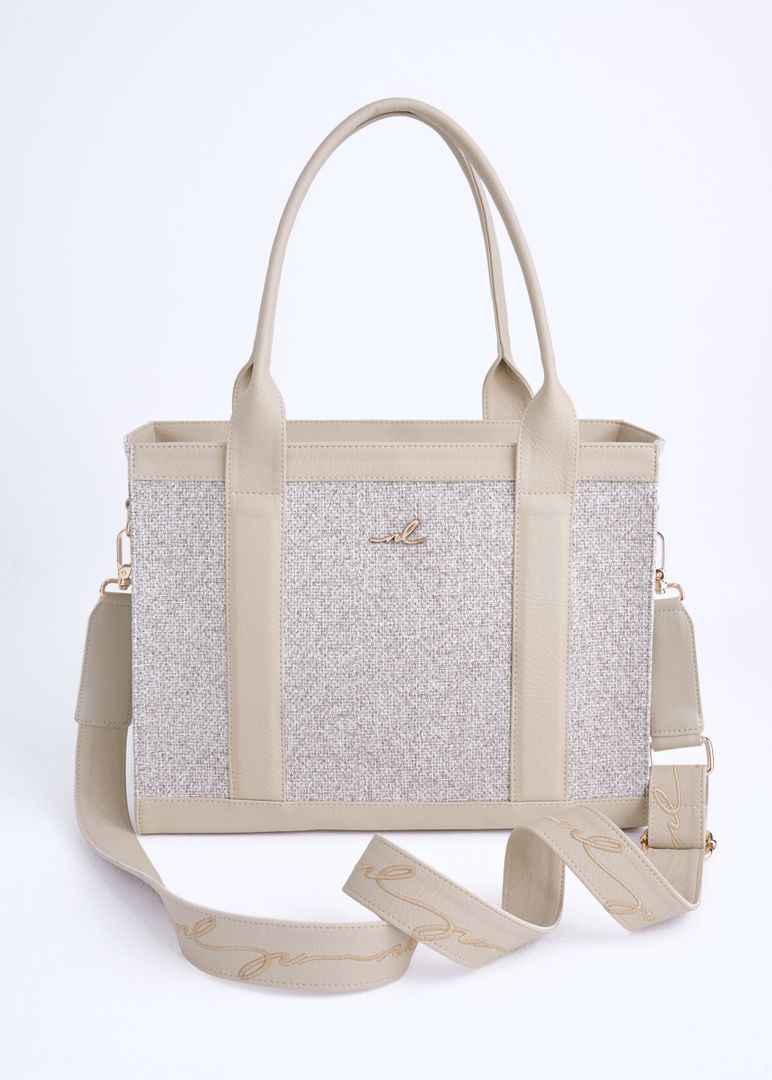 Cartera Shopper Viena Gris