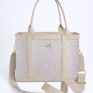 Cartera Shopper Viena Gris - imagen 1