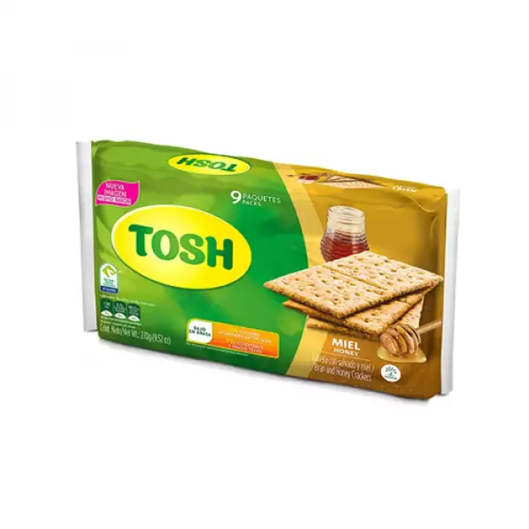 GALLETA TOSH MIEL*9*243G
