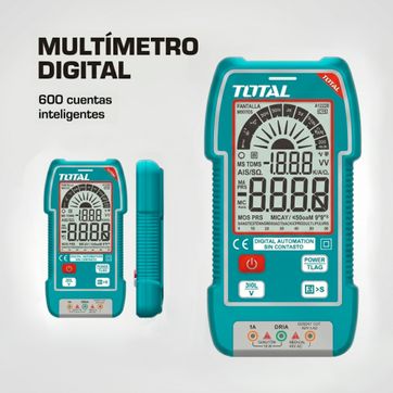MULTIMETRO DIGITAL 6000 CUENTAS  600V - imagen 1