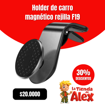 Imagen del producto Holder de carro magnético rejilla F19