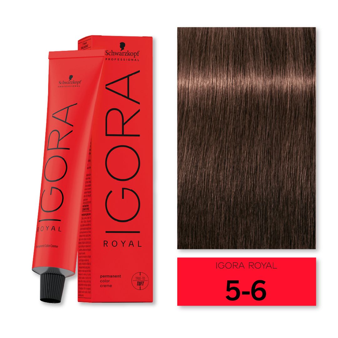 TINTE IGORA ROYAL CASTAÑO CLARO CHOCOLATE 5-6