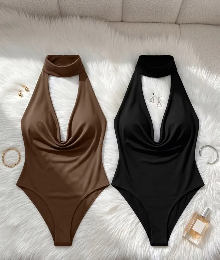 BODY CAFE Y NEGRO TALLA (S)