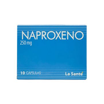 Imagen del producto NAPROXENO 250MG LA SANTE DIS X 10 CAPS