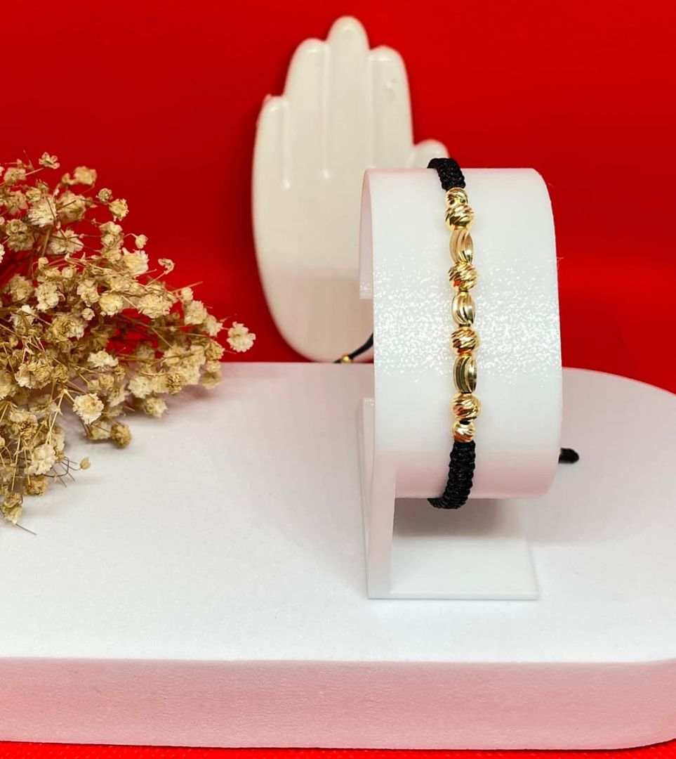 Pulsera barril italiano 8mm y balin 4mm y 5mm italy