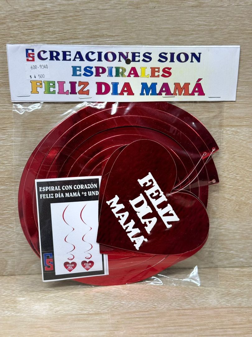 600 ESPIRAL FELIZ DÌA MAMÀ