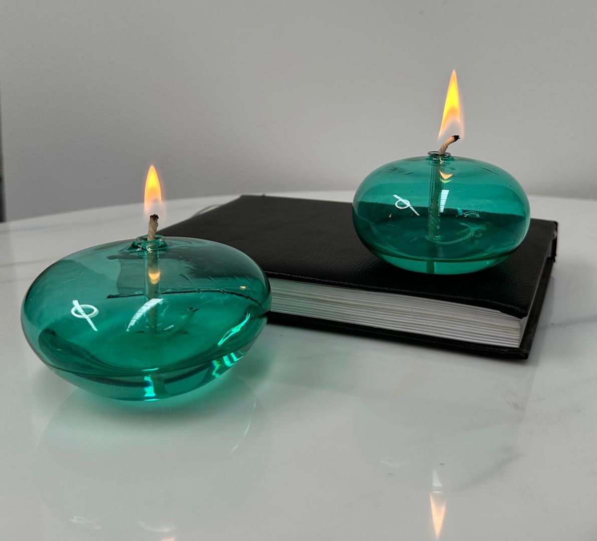 Velas de Cristal Verde