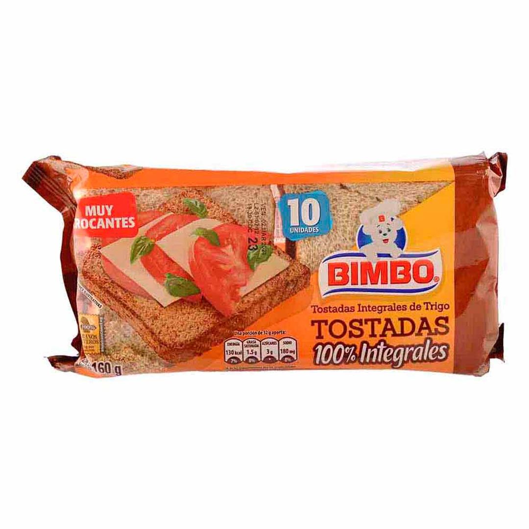 TOSTADA BIMBO INTEGRAL*10*160G