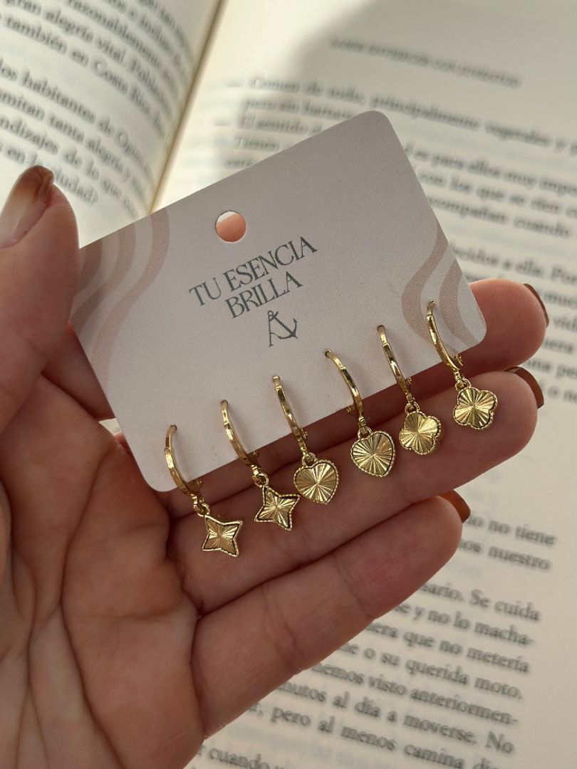 Set x 3 topo figuras 