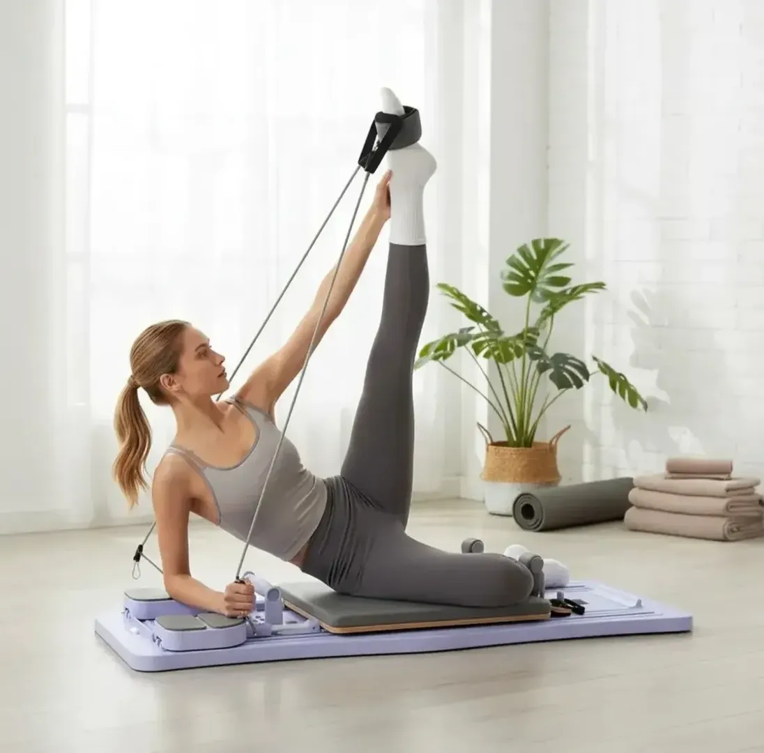 TABLA DE PILATES EJERCICIO PLATAFORMA PLEGABLE MULTIFUNCIONAL 