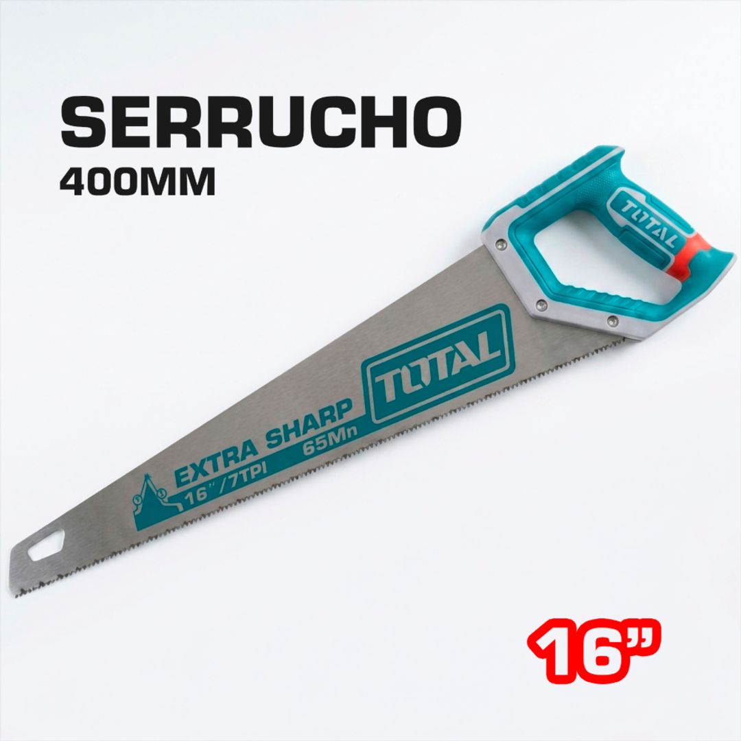 SERRUCHO 16” MANGO ERGONÓMICO