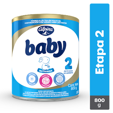 Imagen del producto BABY ALPINA 2*800 GRAMOS