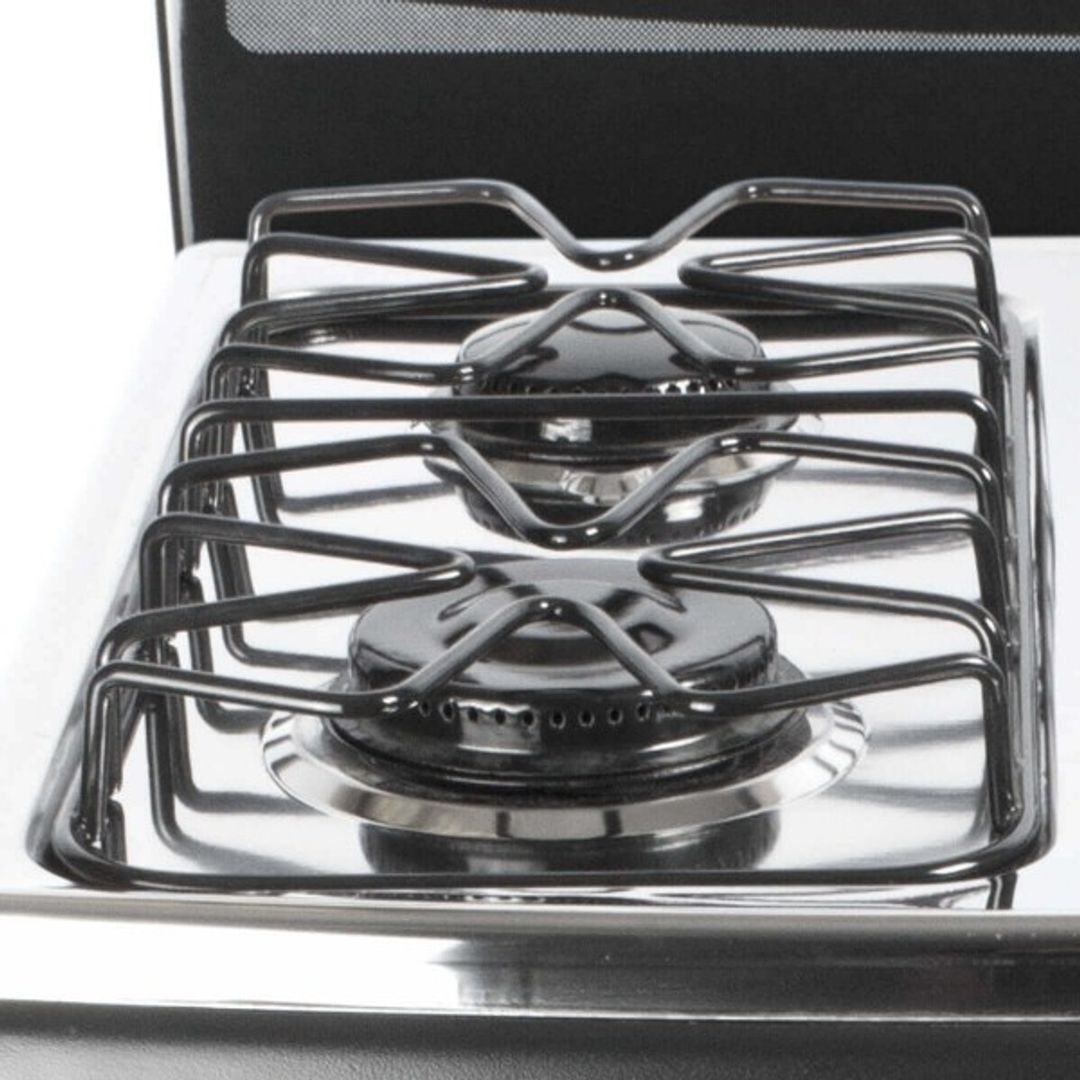 ESTUFA ABBA X4GP TORRE INOX GRIS ST4005 Q/LAMINA