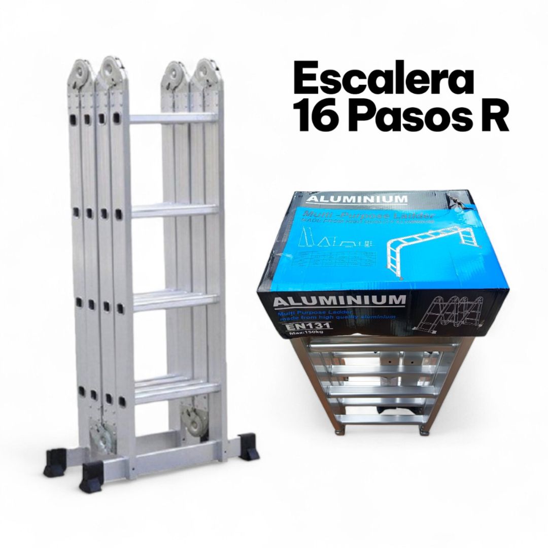  ESCALERA MULTIUSOS DE ALUMINIO