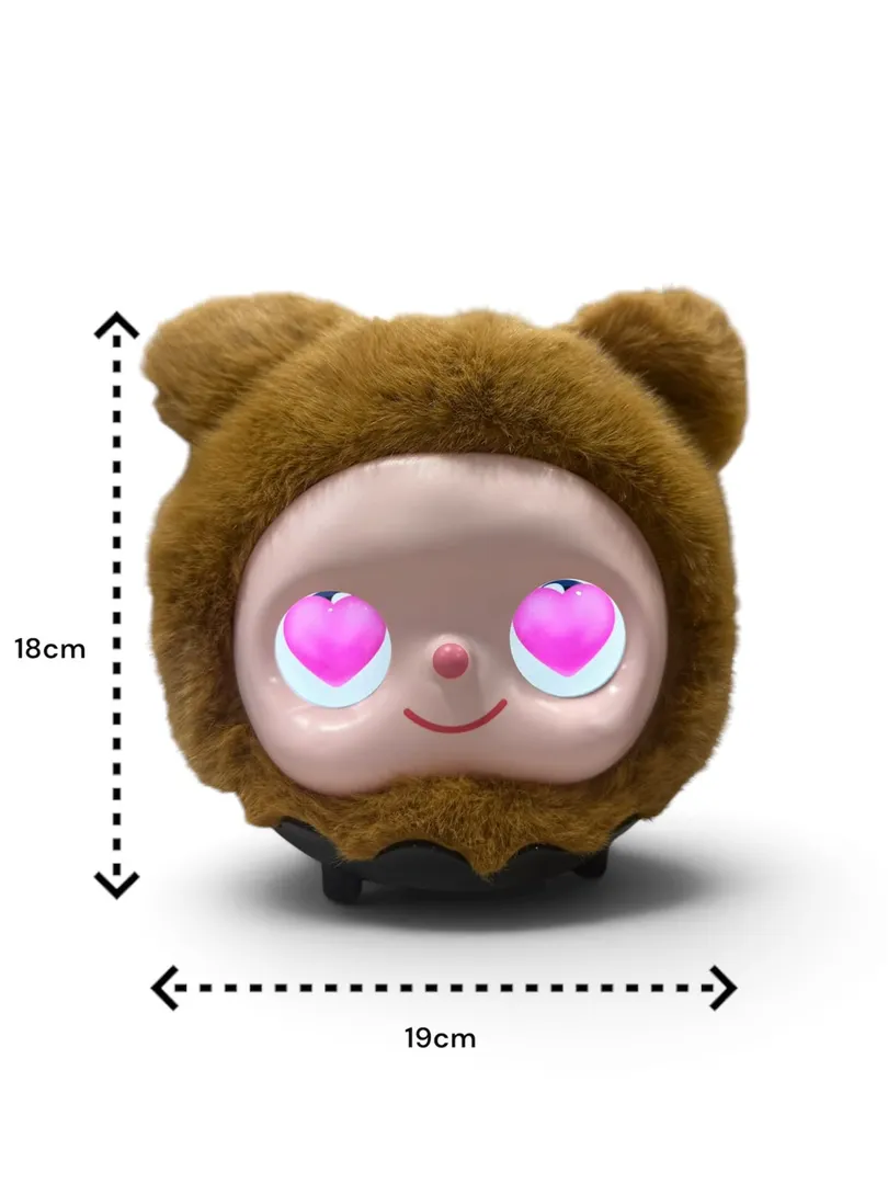 PARLANTE GRANDE DE PELUCHE CON OJOS INTERACTIVOS CH-M910