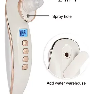 Extractor Espinillas Limpiador Poros Con Vapor Digital - imagen 4