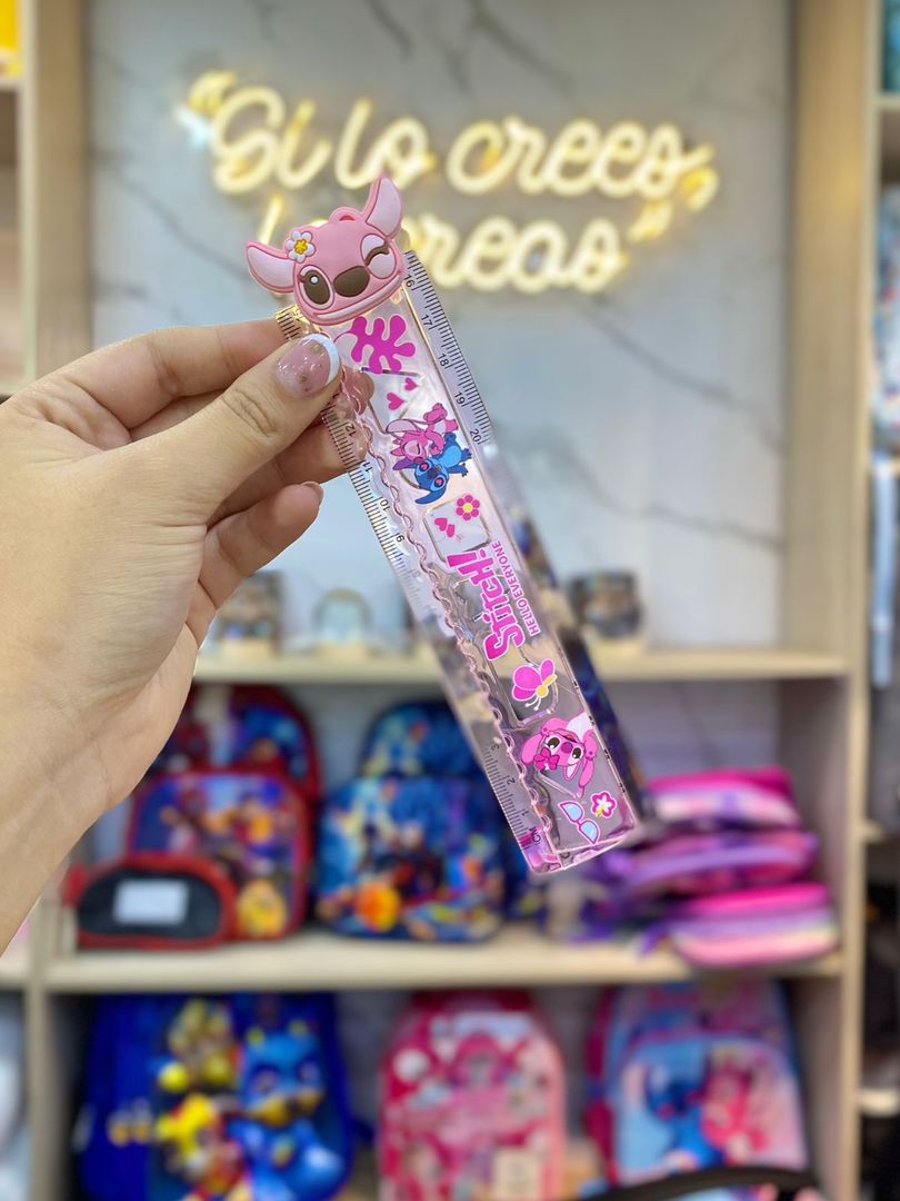 REGLA STICH 2 EN 1 ( 15 CM )