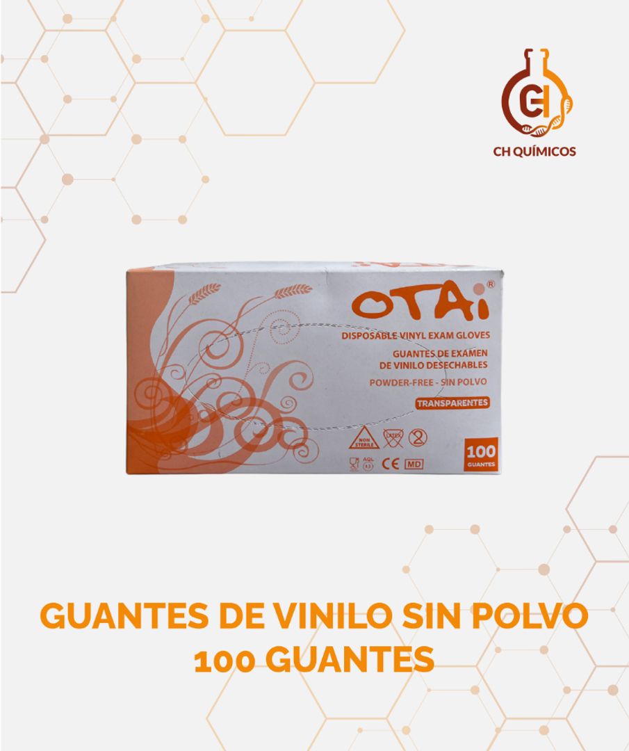 GUANTES DE VINILO SIN POLVO