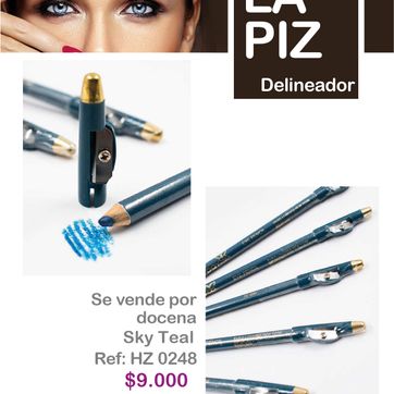 Imagen del producto HZ0248 Lapiz Delineador Sky Teal