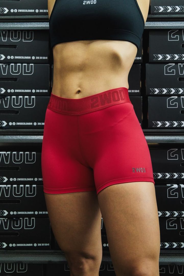 SHORT CLASICO NK ROJO