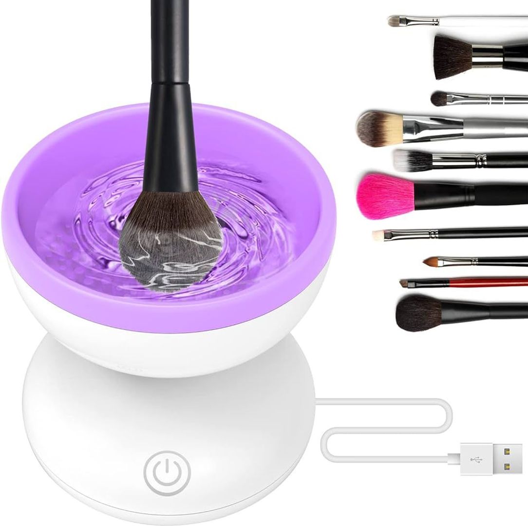 LIMPIADOR DE BROCHAS DE MAQUILLAJE ELECTRICO