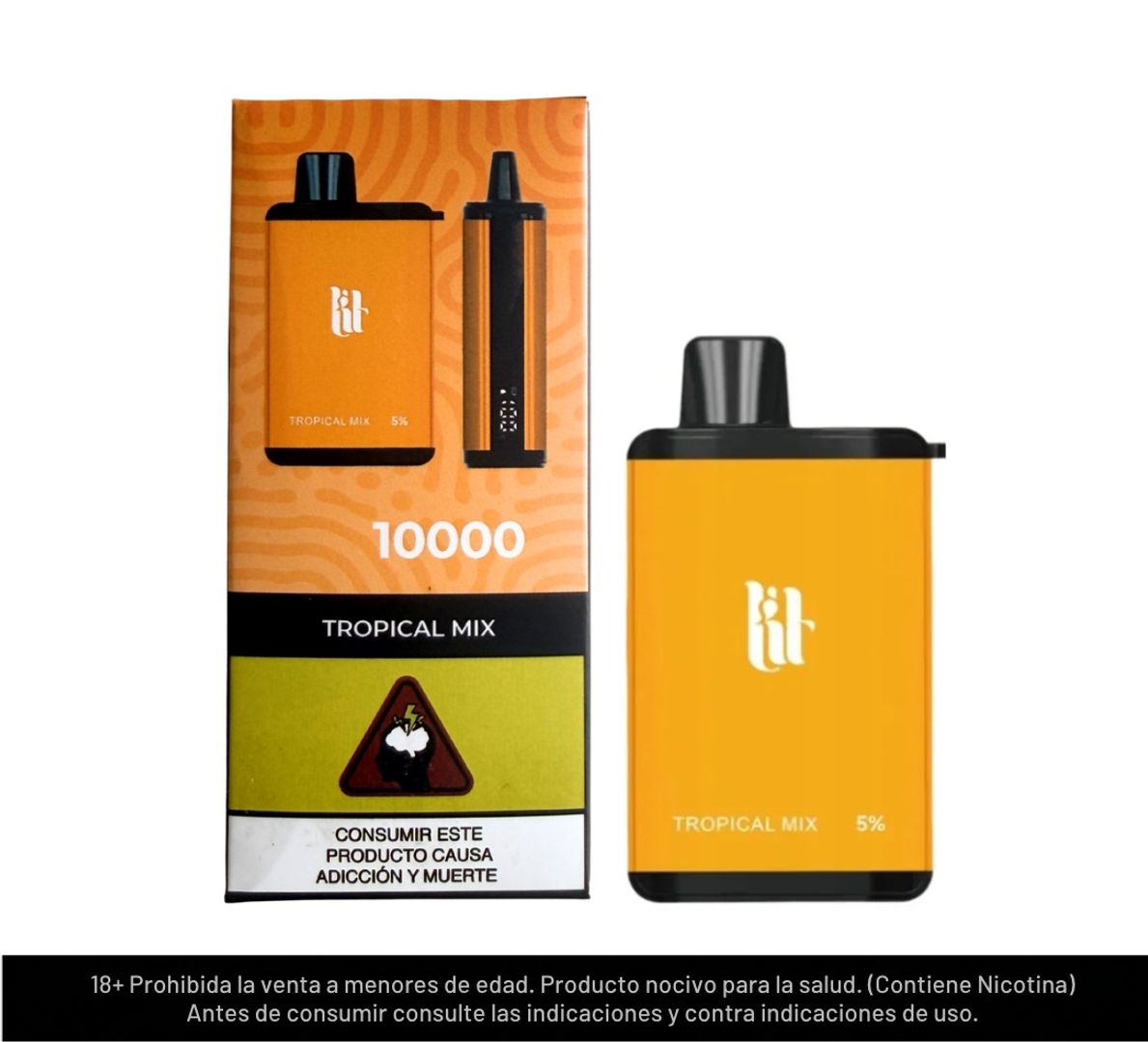 Lit Tropical Mix 10.000 Puffs