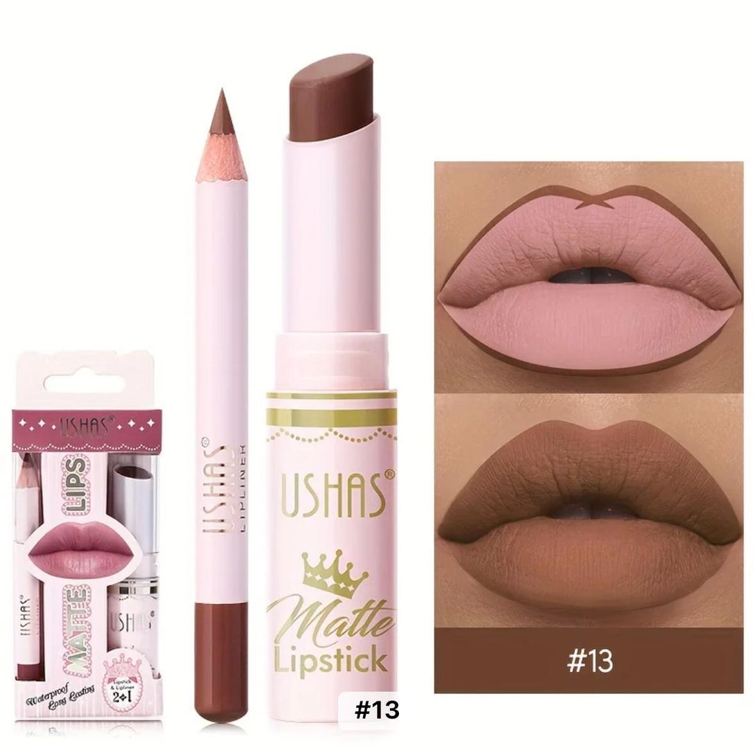 KIT LABIAL MATTE USHAS