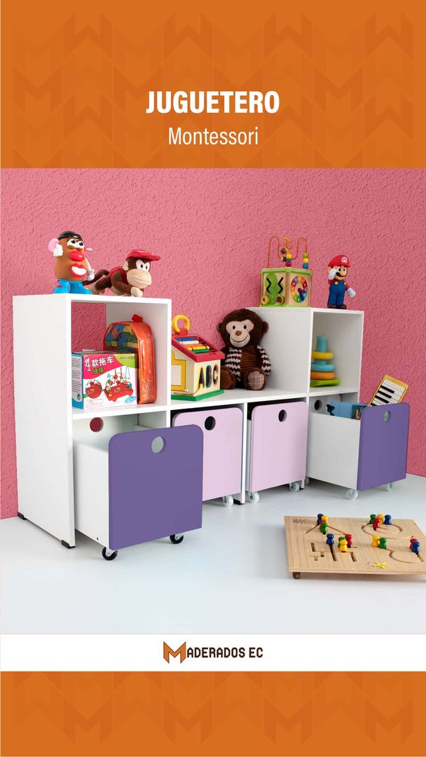 Juguetero - modelo Montessori