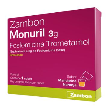 Imagen del producto MONURIL (FOSFOMICINA) DIS X 1 SOB 3 GR