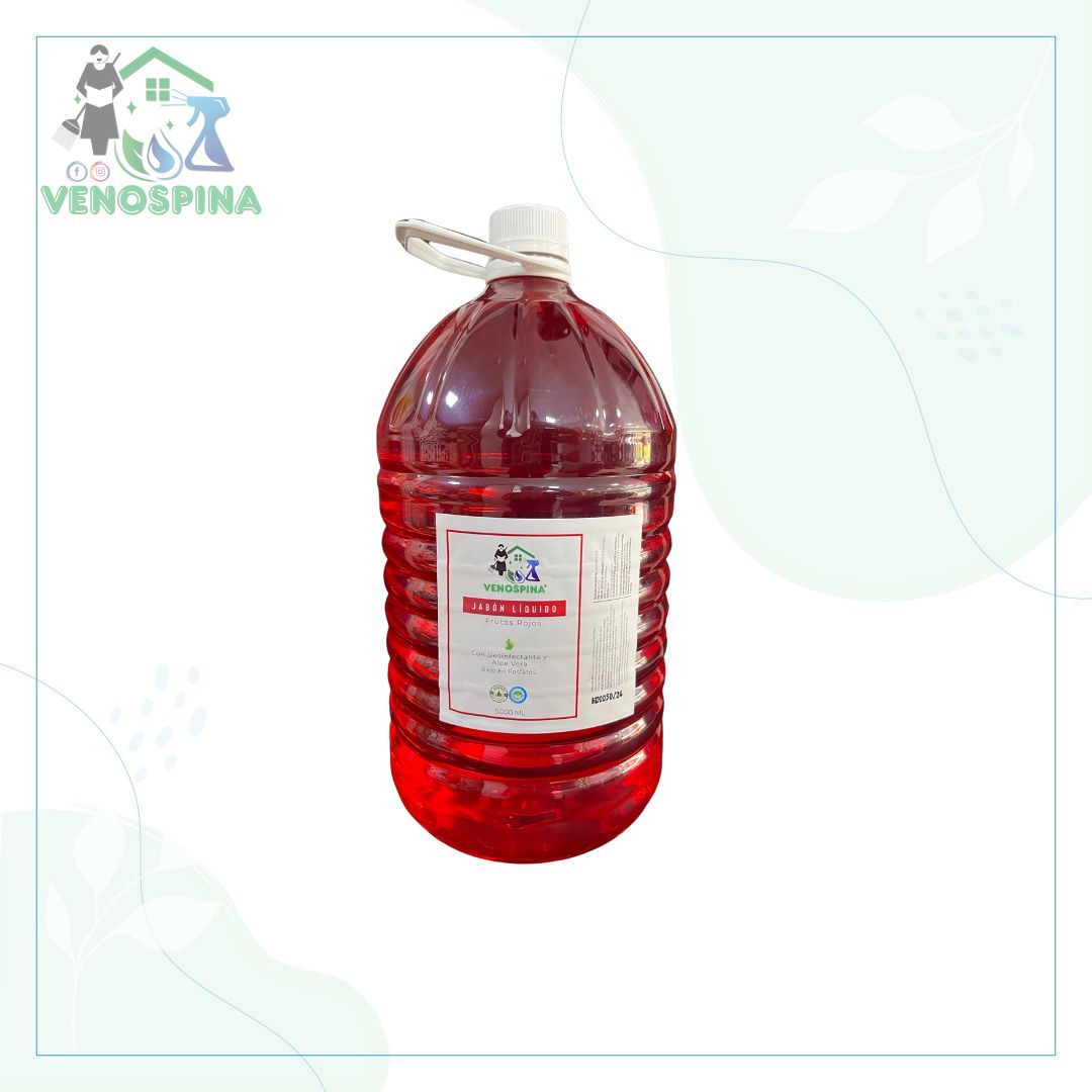 JABON LIQUIDO DE MANOS VENOSPINA 5.000 ML 