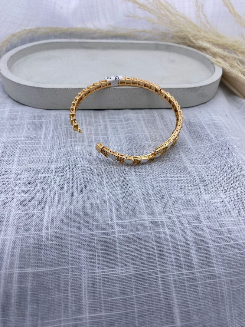 Brazalete de lujo, oro rosa, covergold 
