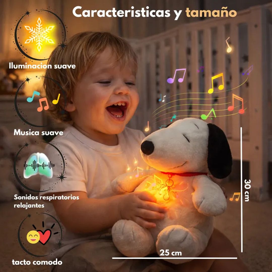 Peluche dormilón Snoopy 