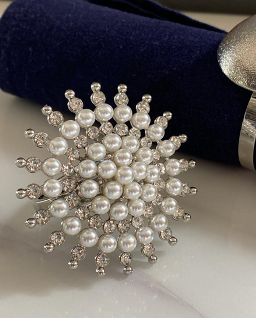 Servilletero Plateado