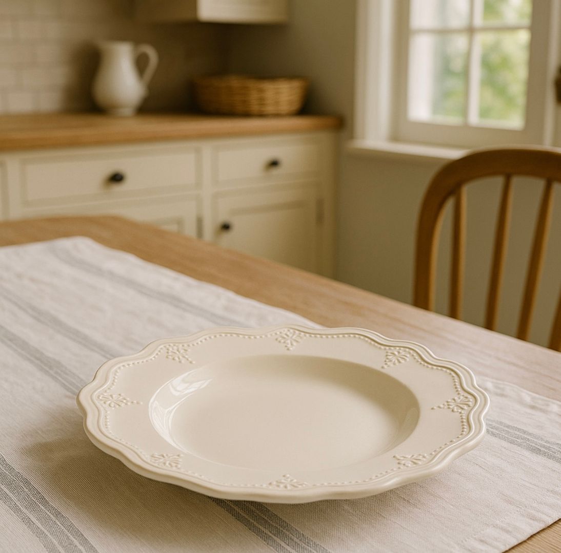 Plato cerámica labrado VENDIDOS