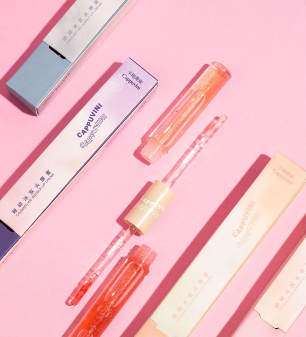 LIP GLOSS DOBLE PUNTA CAPPUVINI 