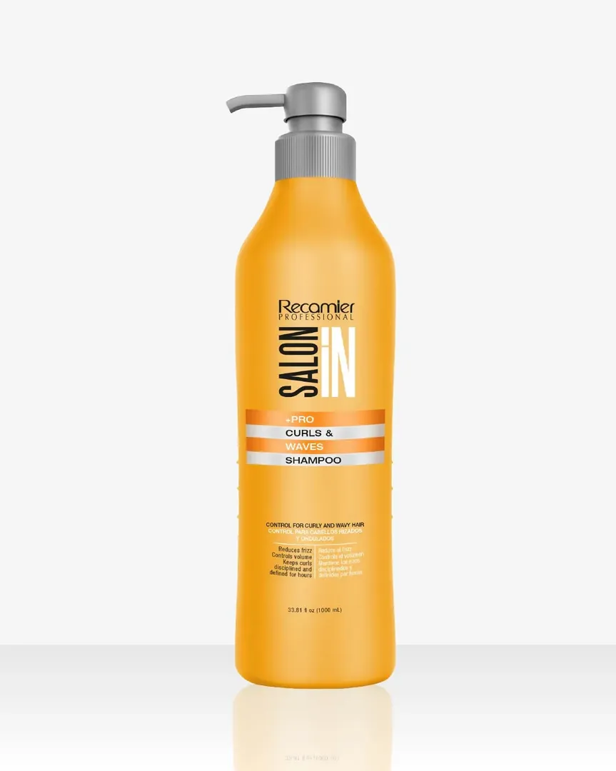 SHAMPOO CURLS & WAVES 1000ML SALOIN IN RECAMIER