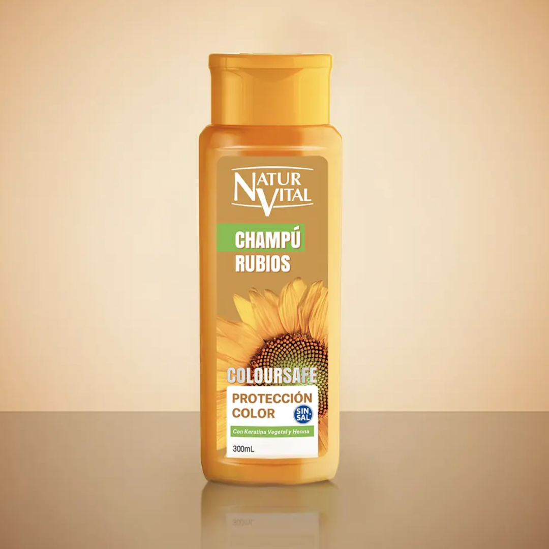 SHAMPOO RUBIOS NATURALEZA Y VIDA