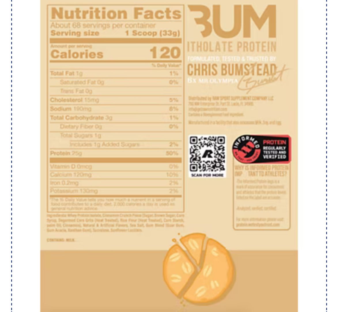 Cbum Itholate 5 libras