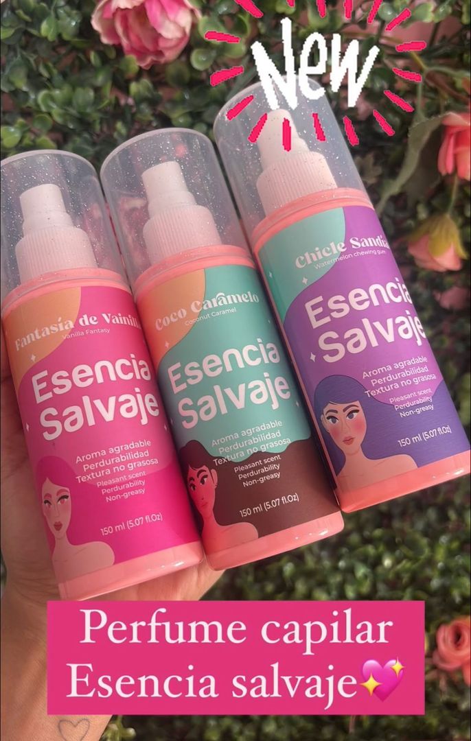 Perfume Capilar Esencia Salvaje