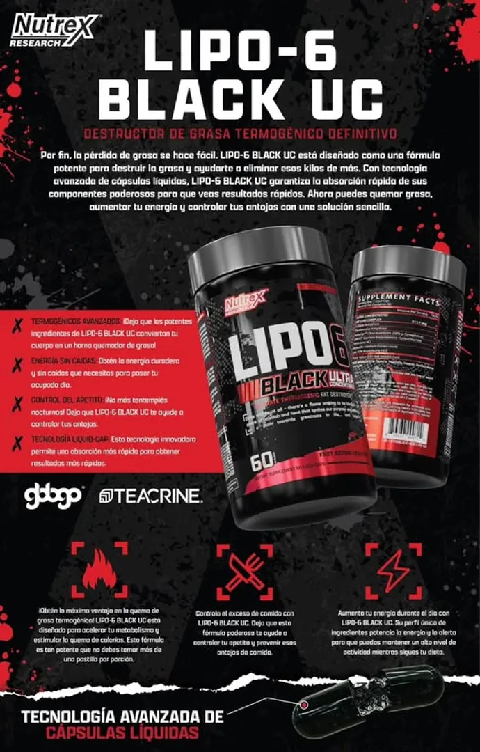 Lipo 6 black ultra concentrado