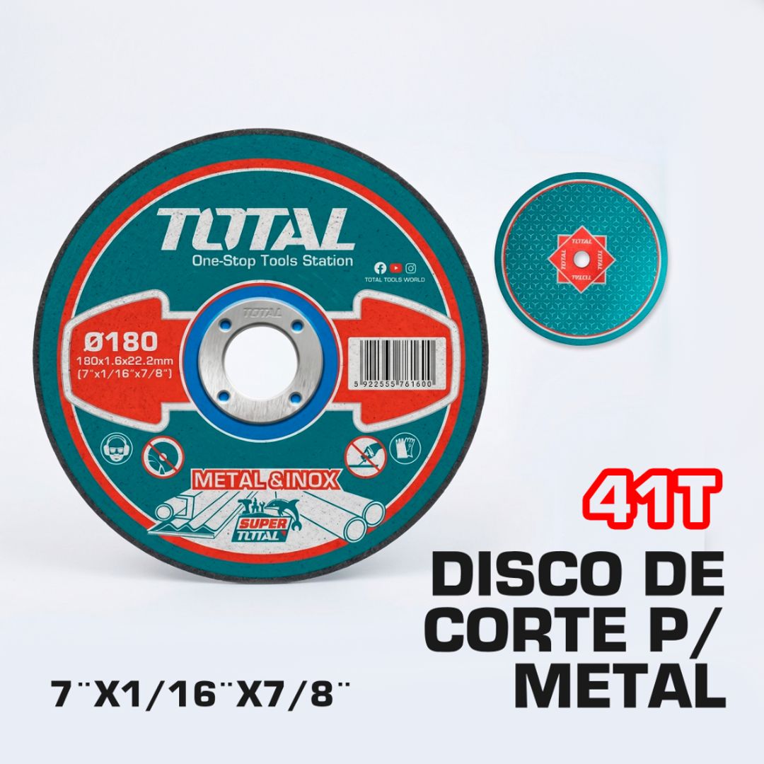 DISCO DE CORTE P/METAL 