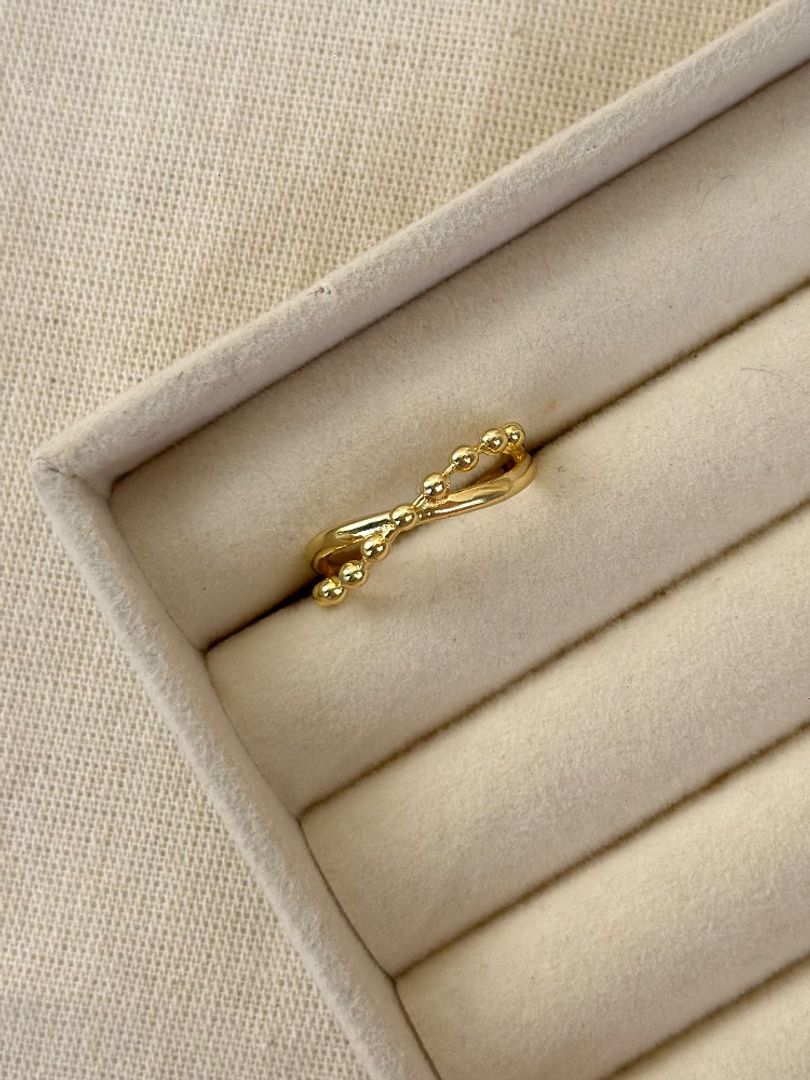 Anillo doble balines 