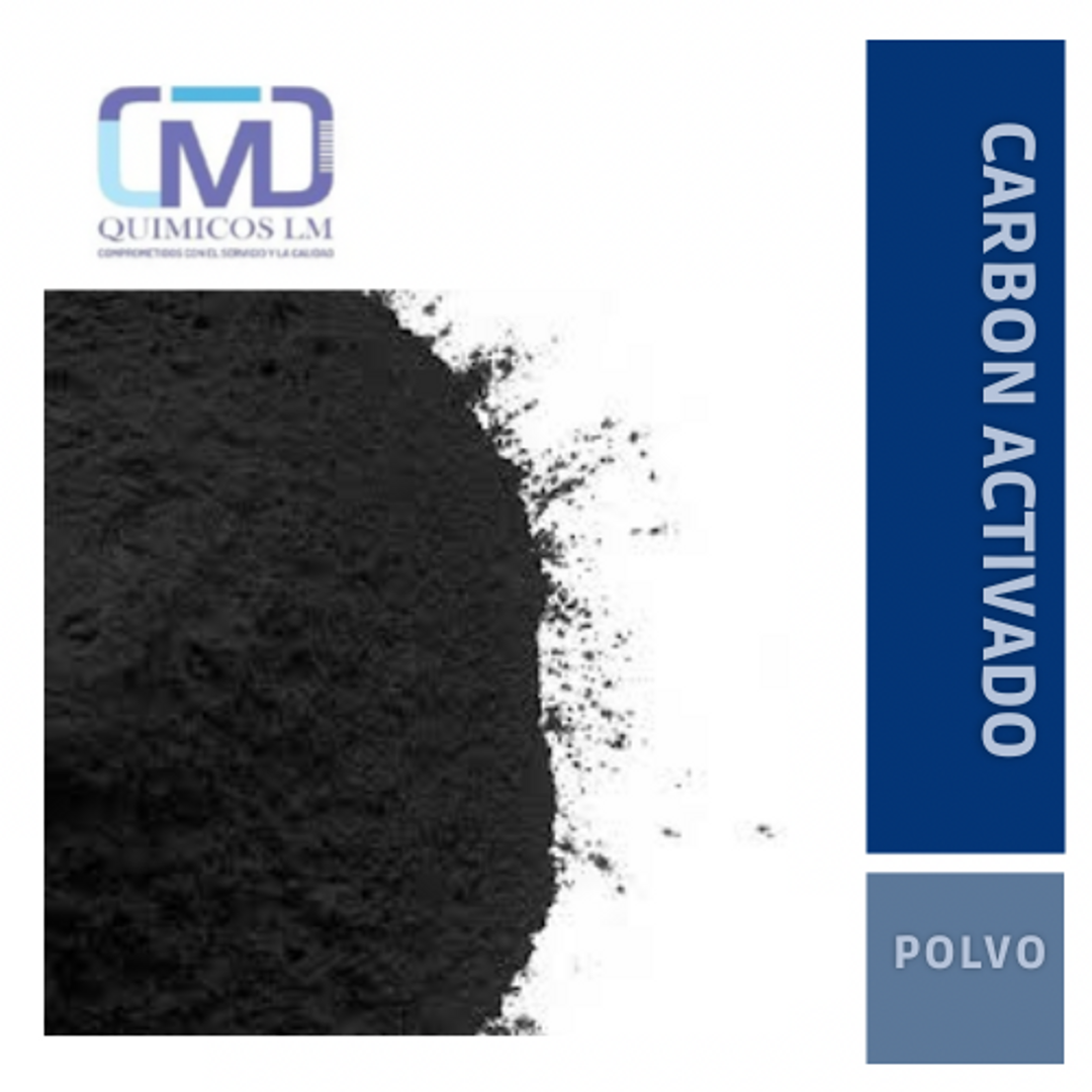 CARBÓN ACTIVADO POLVO X500GR