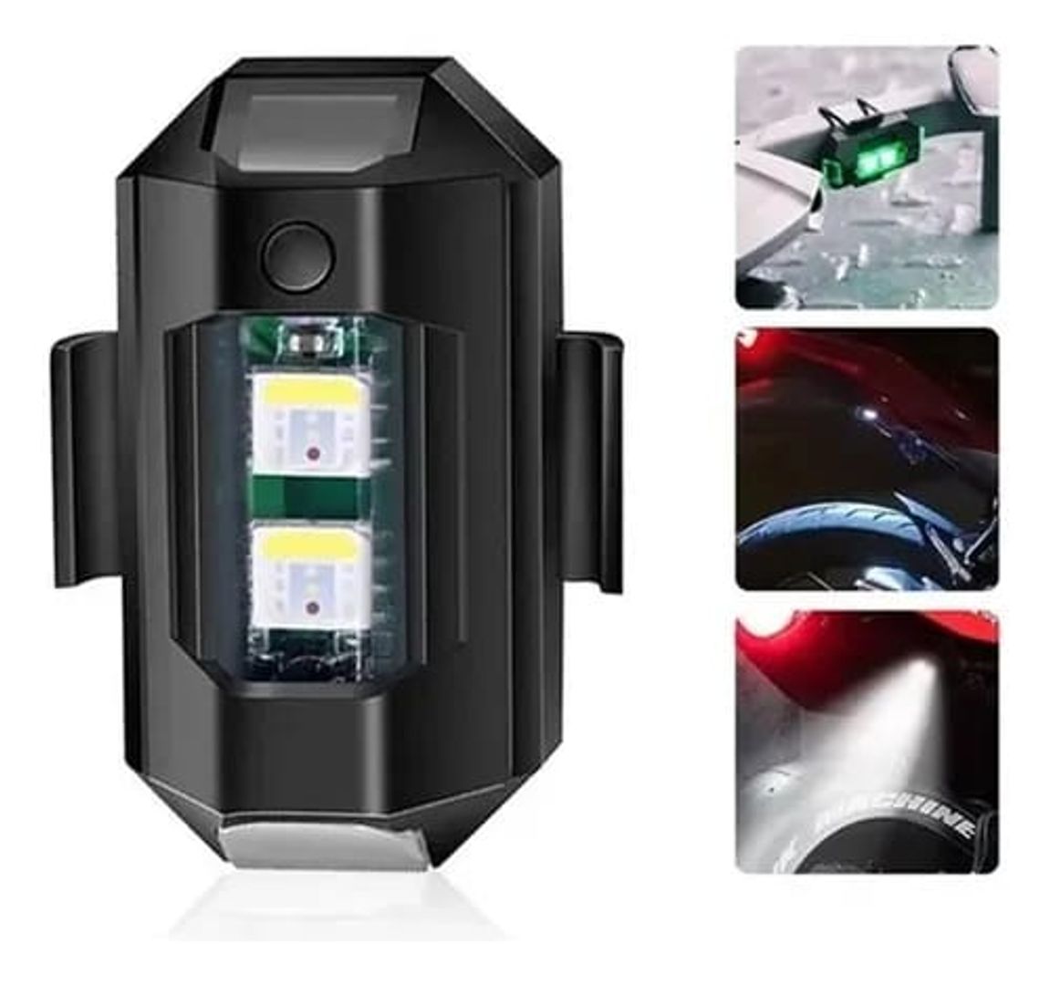 LUZ LED STROBER RECARGABLE 919