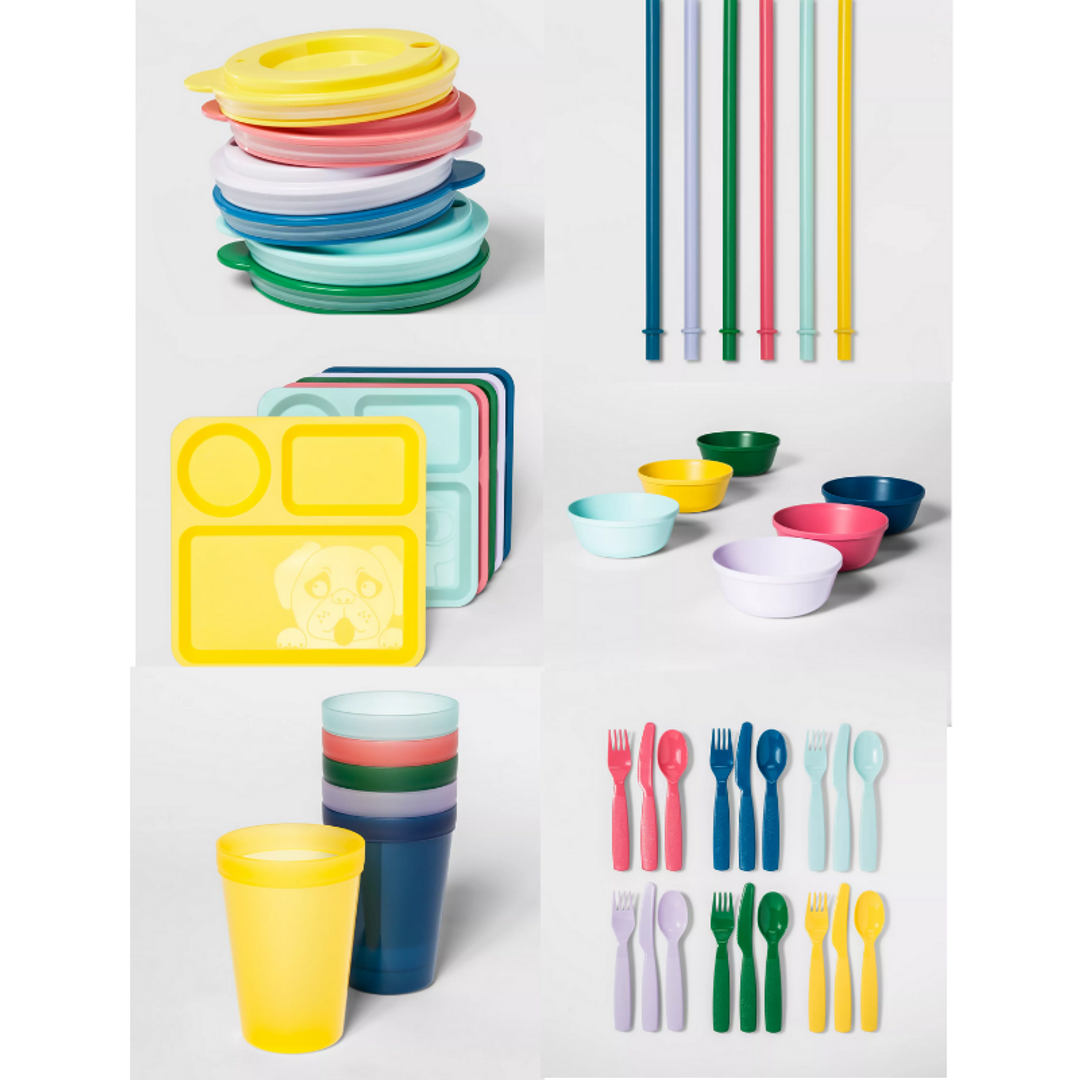 Vajilla 8 Piezas PILLOWFORT Escoge tu color!