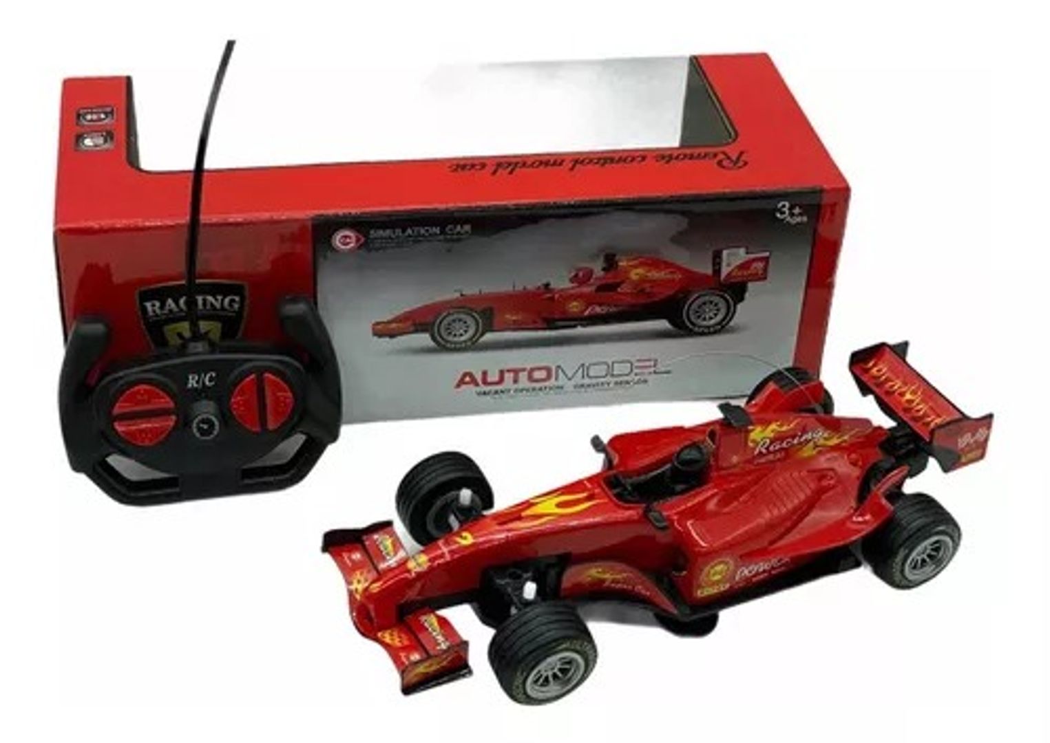CARRO CONTROL F1 ROJO