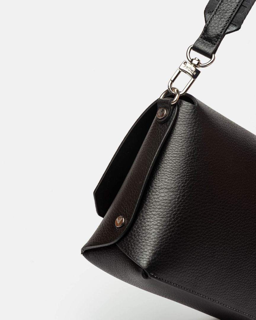 Cartera bandolero MALDIVA NEGRO