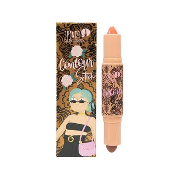 CONTORNO EN BARRA DOBLE CON RUBOR TRENDY - imagen 1